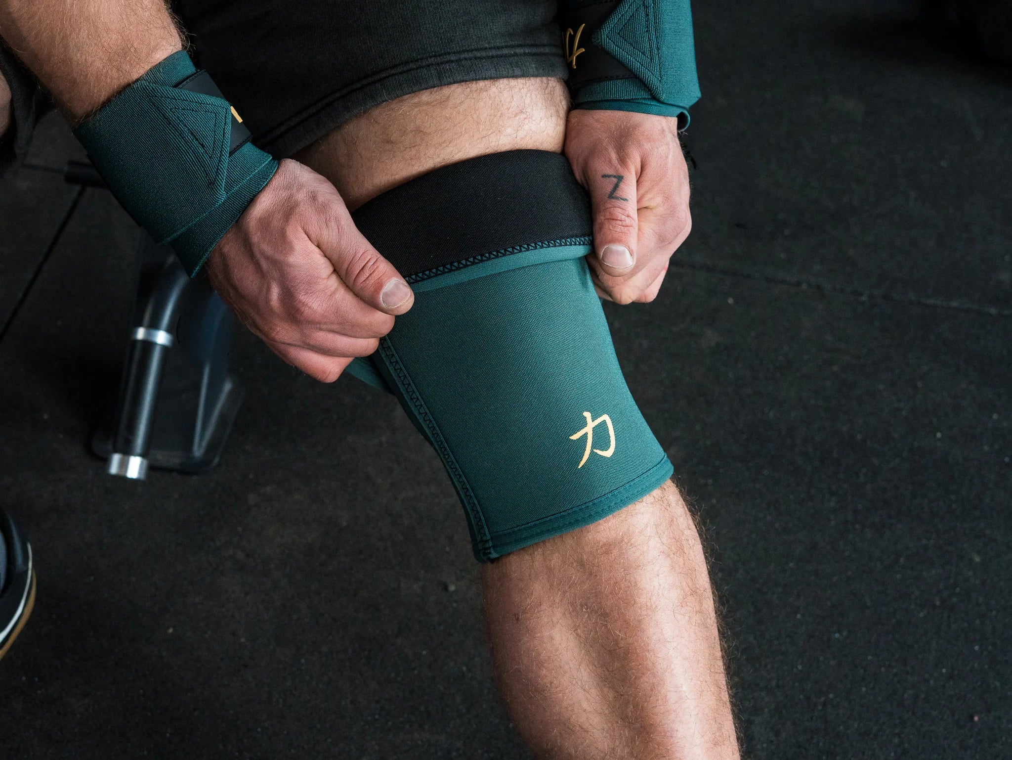 7MM Inferno Knee Sleeves - Vintage Green