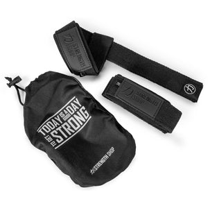 Stealth Black PRO Lifting Straps - Strength Shop USA