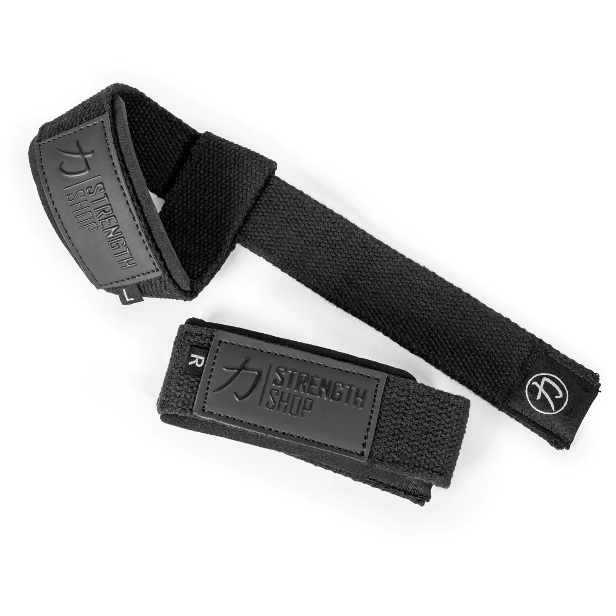 Stealth Black PRO Lifting Straps - Strength Shop USA