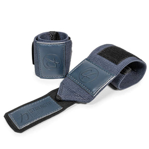 Graphite Grey PRO Wrist Wraps – Medium, IPF Approved - Strength Shop USA
