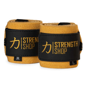Pure Gold PRO Wrist Wraps – Medium, IPF Approved - Strength Shop USA