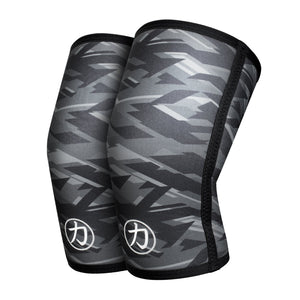 Strength Shop 7mm Inferno Knee Sleeves - Dark Camo - USPA & IPF Approved - Strength Shop USA
