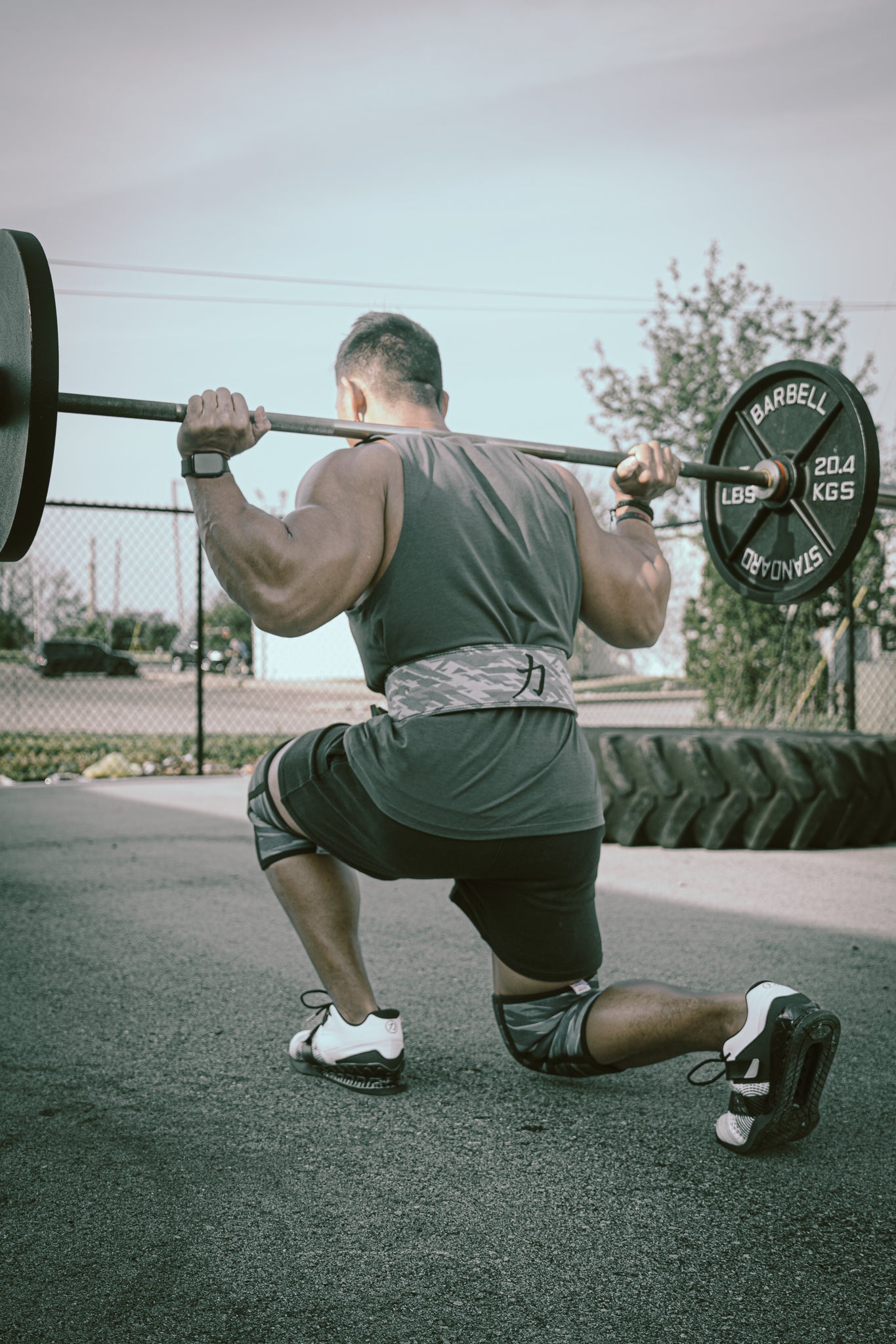 10MM Lever Belt - Dark Camo - IPF Approved - Strength Shop USA