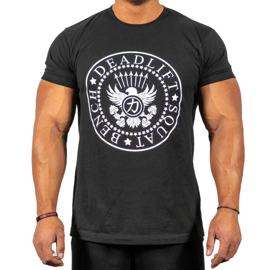 BENCH T-Shirt* USA Shop Strength DEADLIFT – SQUAT