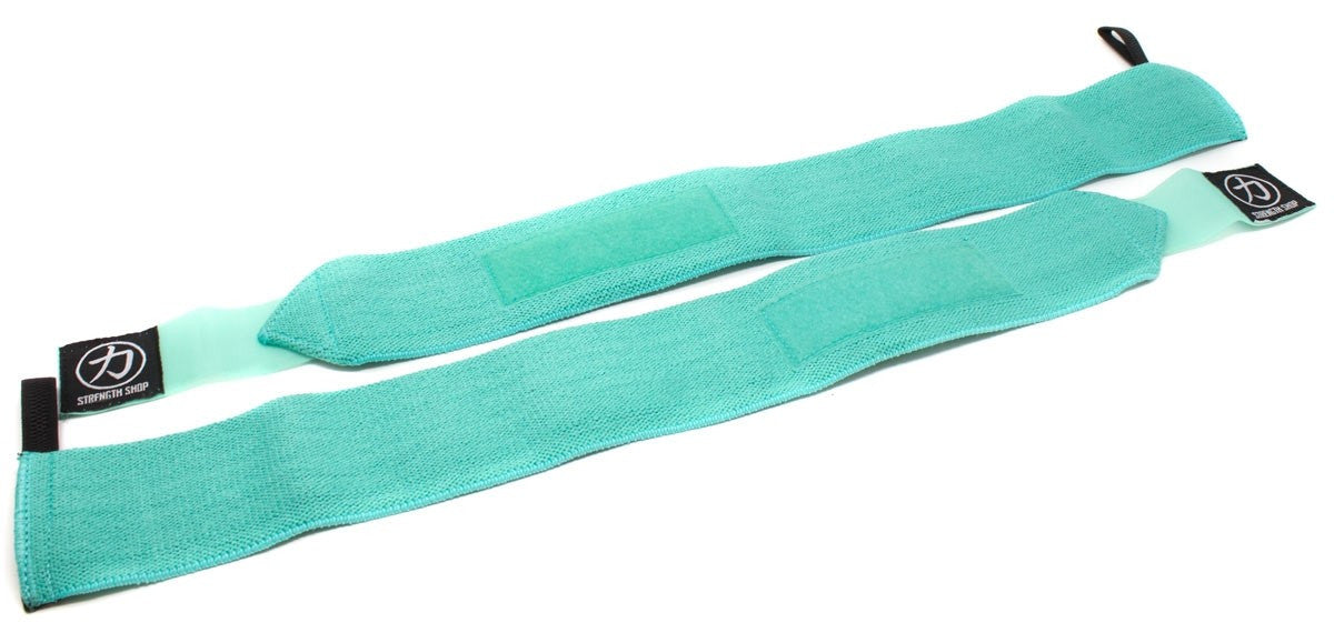 Strength Shop Stiff Wrist Wraps - Teal - IPF Approved - Strength Shop USA