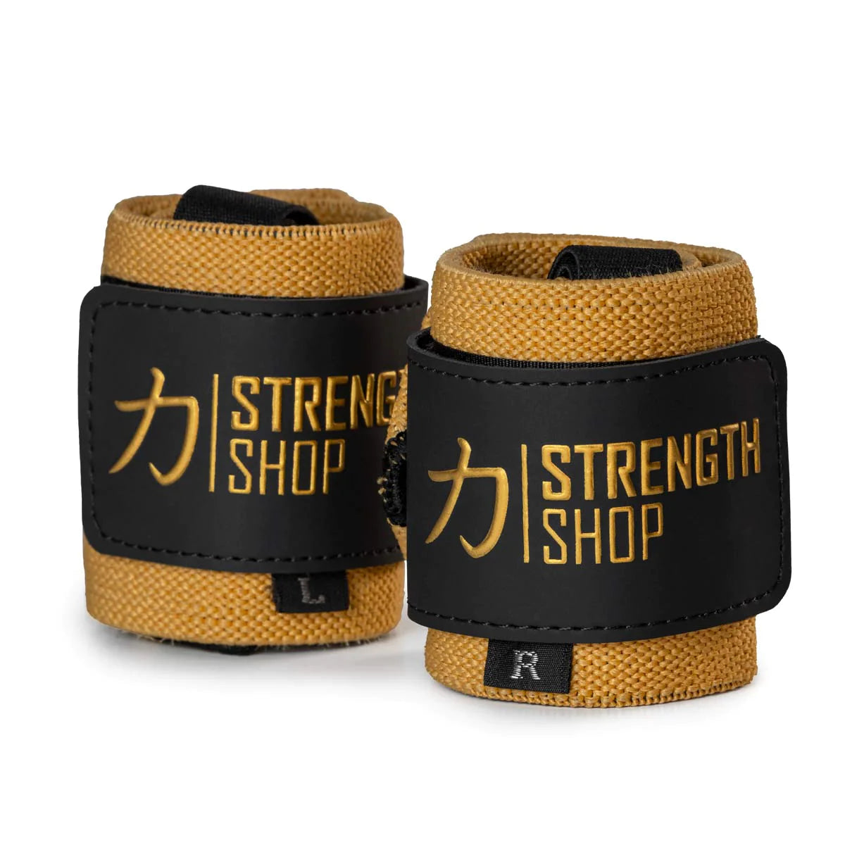 Gold PRO Wrist Wraps Medium IPF Approved Strength Shop Strength Shop USA