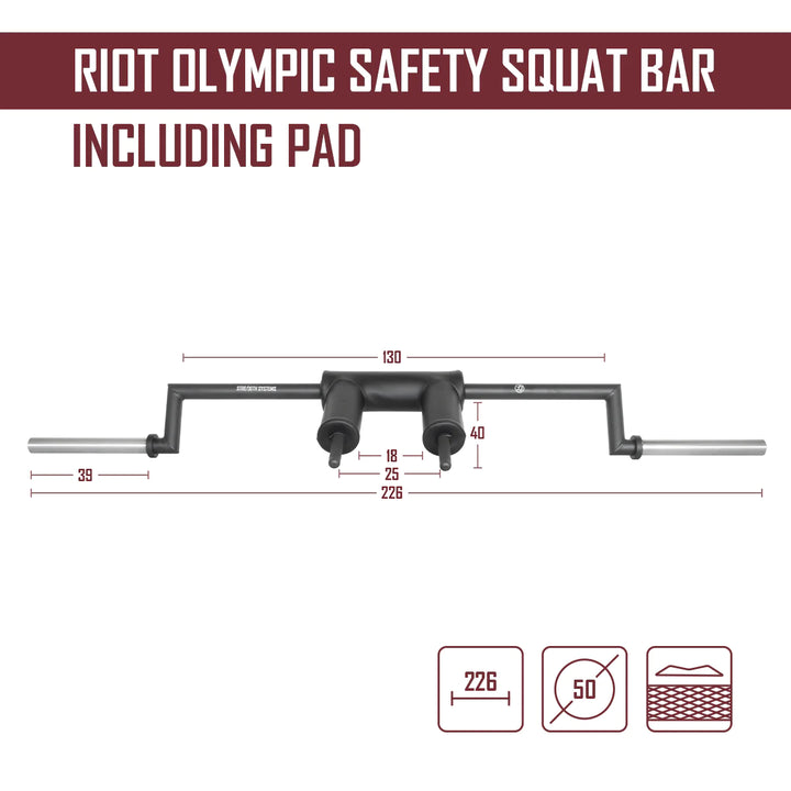 Riot Safety Squat Bar