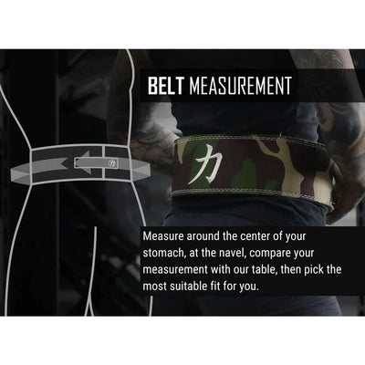 Strength Shop 10mm Lever Belt - IPF Approved - Dark Leopard - Strength Shop USA