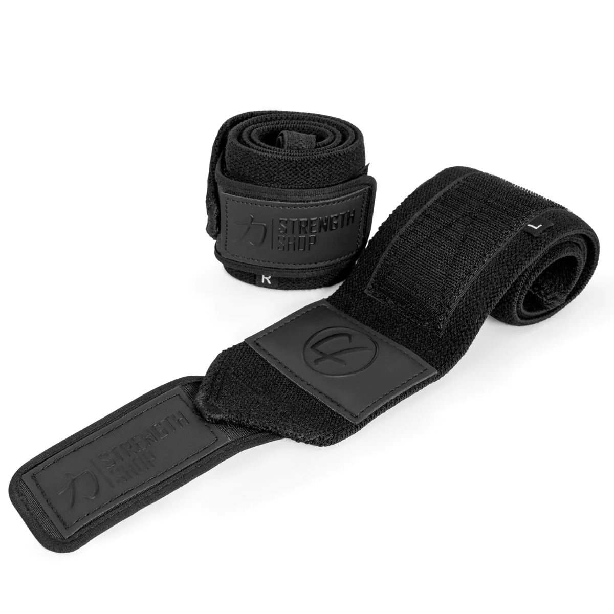 Stealth Black PRO Wrist Wraps – Medium, IPF Approved - Strength Shop USA