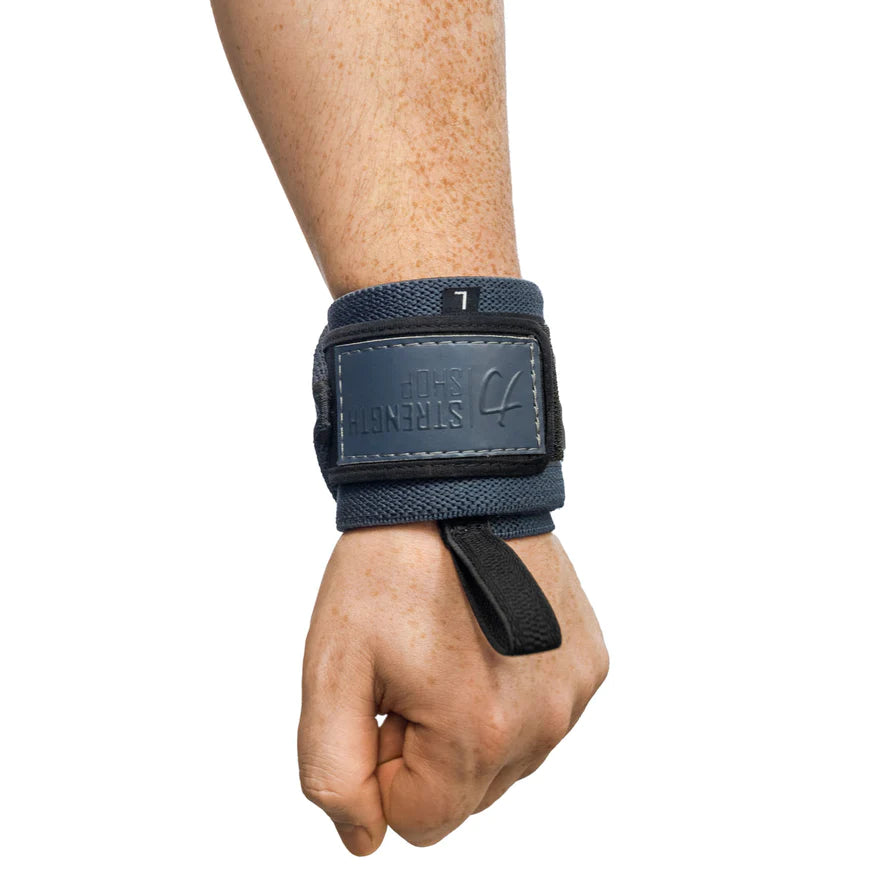 Graphite Grey PRO Wrist Wraps – Medium, IPF Approved