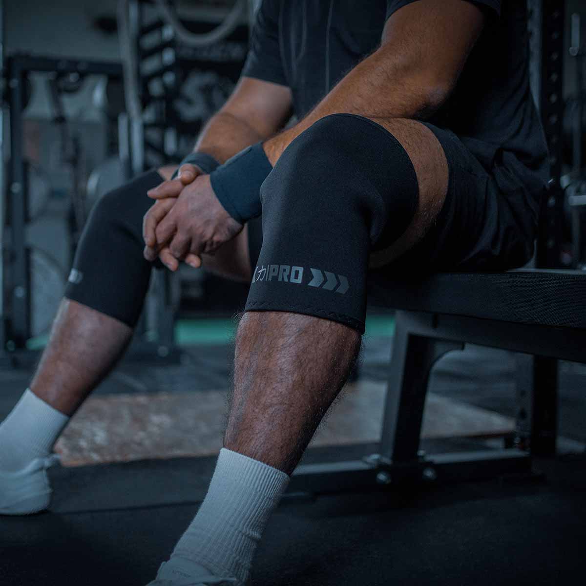 7mm Inferno PRO Knee Sleeves - Ultra STIFF Neoprene - Strength