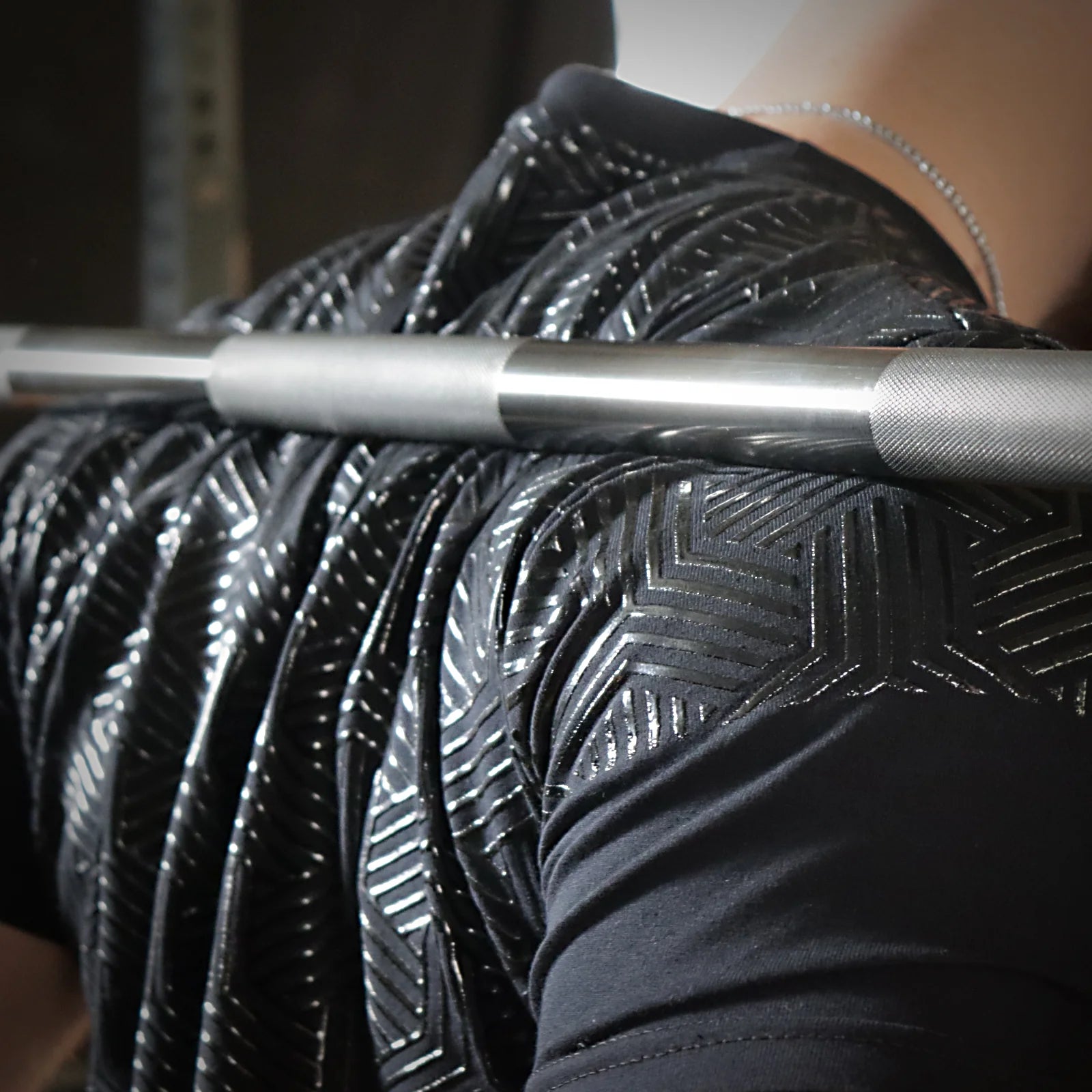 Barbell Grip Shirt, Black - Strength Shop USA