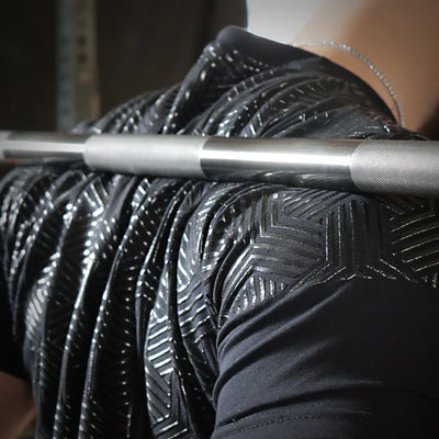 Barbell Grip Shirt, Black - Strength Shop USA