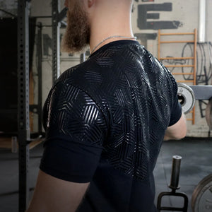Barbell Grip Shirt, Black - Strength Shop USA
