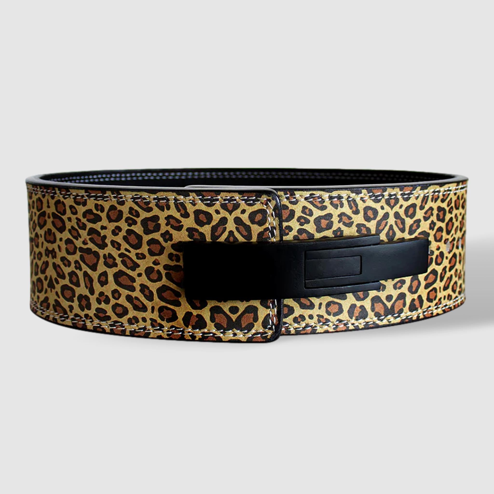 10MM Lever Belt - Leopard Print - IPF Approved
