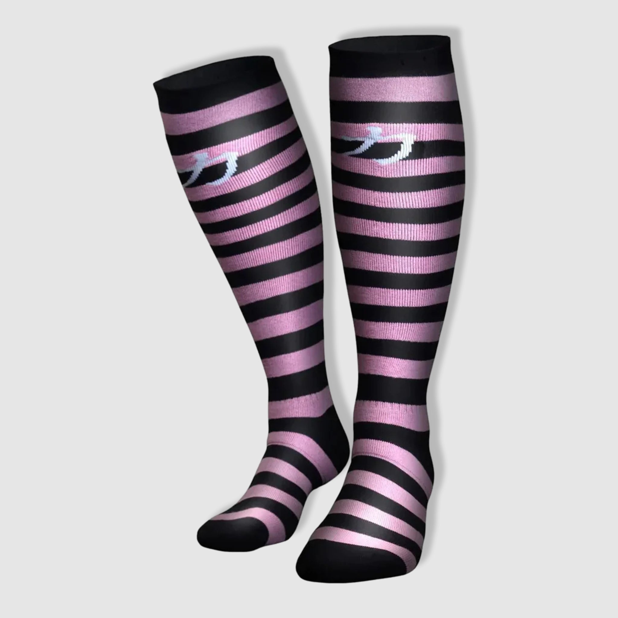 Deadlift Socks - Black/Pink