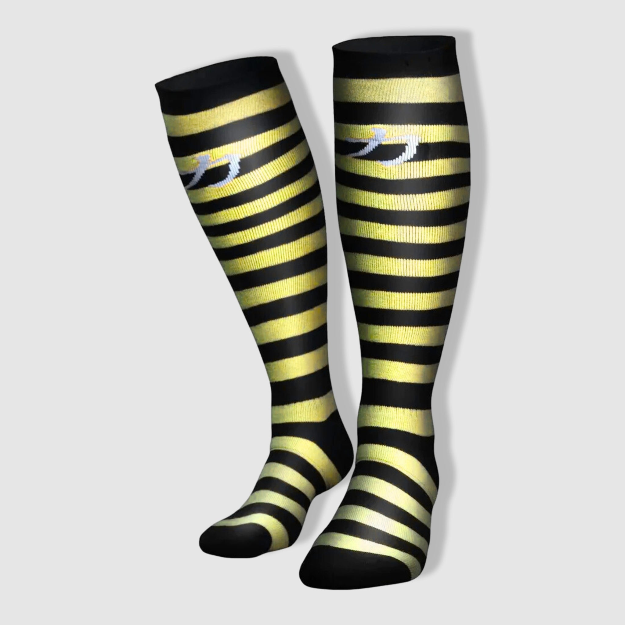 Deadlift Socks - Black/Yellow