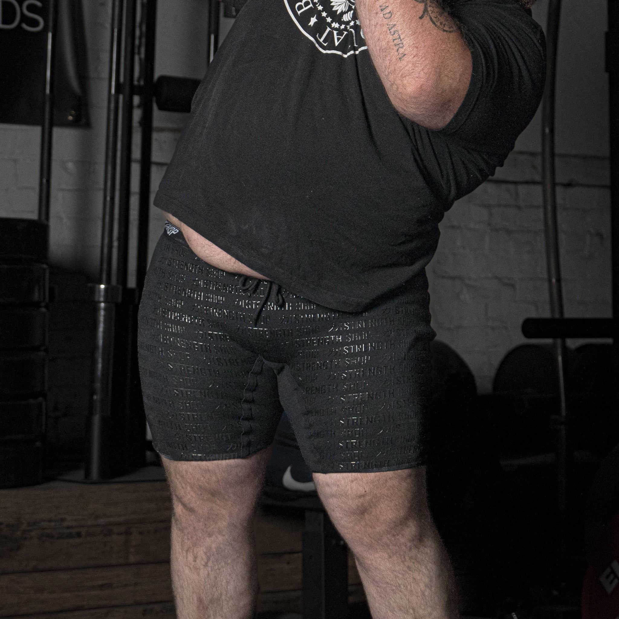 Strongman GRIP Shorts - 2.5MM Neoprene - Strength Shop USA