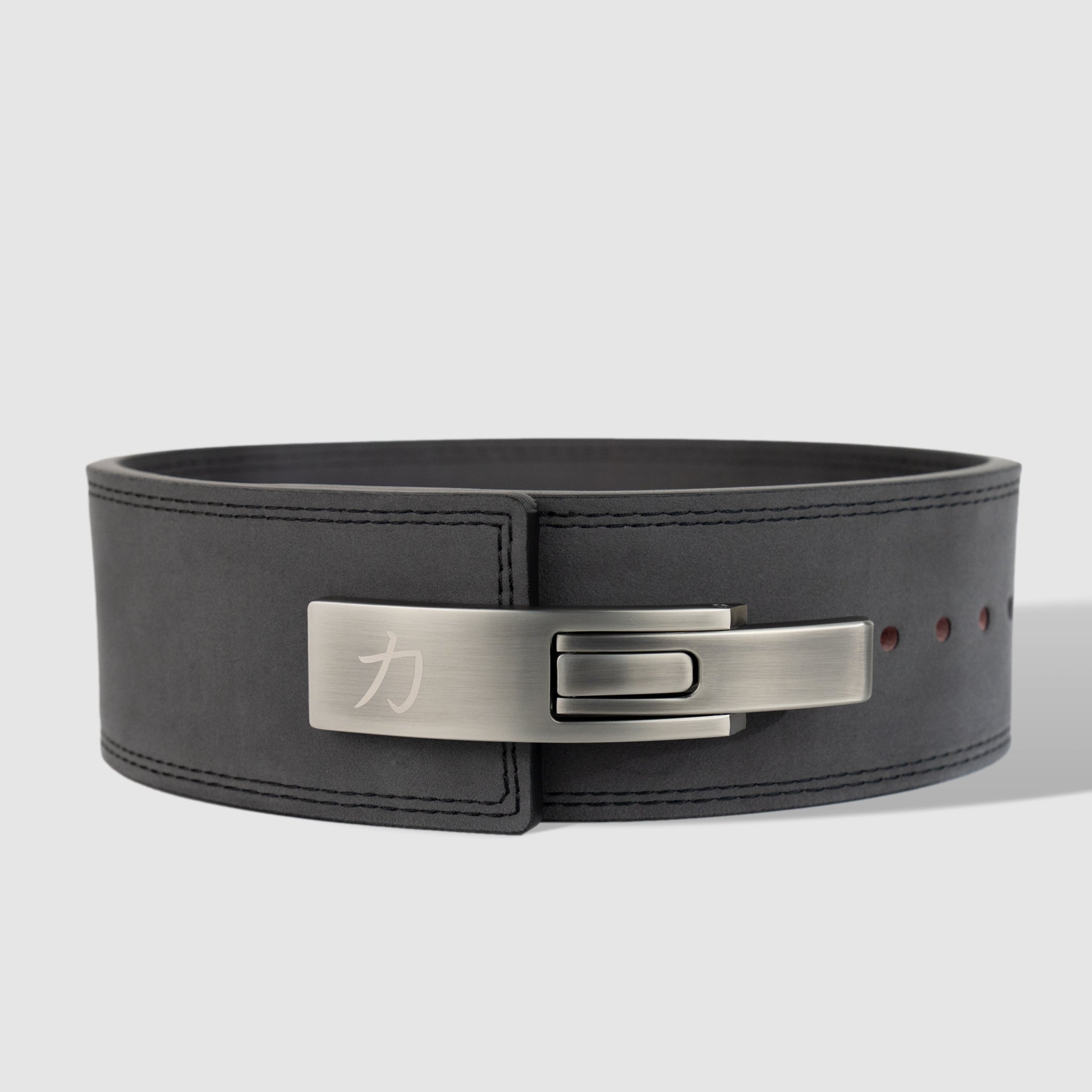 Strength Shop 13mm Lever Belt - IPF Approved - Grey - Powerlifting