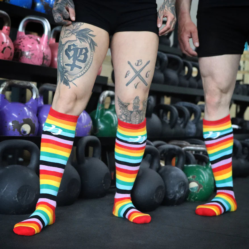 Strength Shop Deadlift Socks - Rainbow - Strength Shop USA