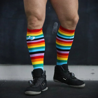 Strength Shop Deadlift Socks - Rainbow