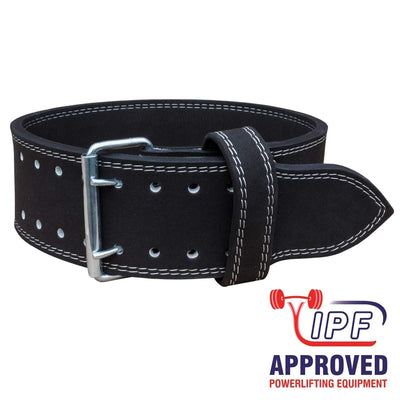 Strength Shop 10mm Double Prong Belt - IPF Approved - Black - Strength Shop USA
