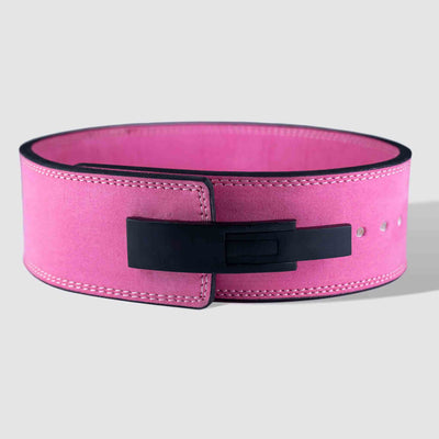 Strength Shop 10mm Lever Belt - IPF Approved - Pink - Strength Shop USA