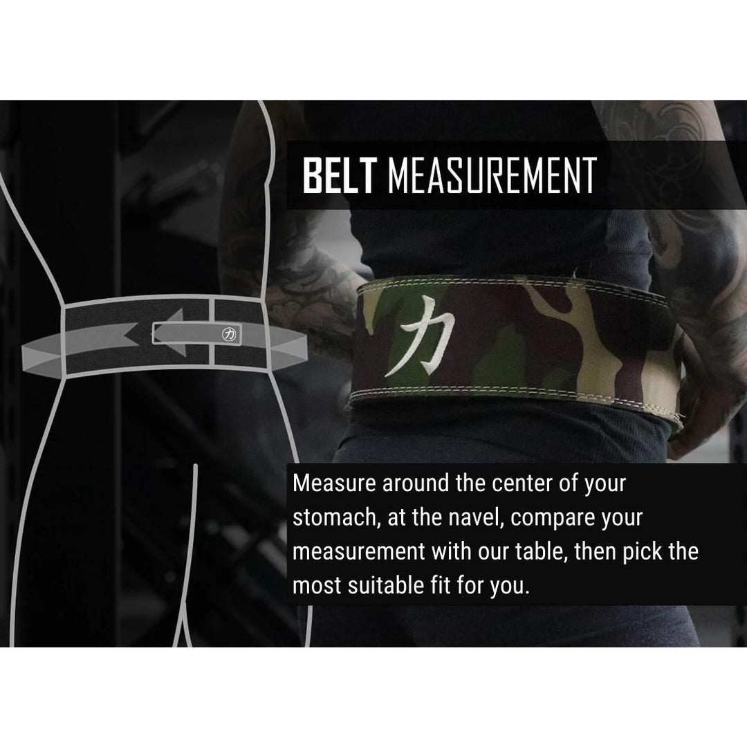 10mm & 13mm] SBD-style Weightlifting Belt, Comoros