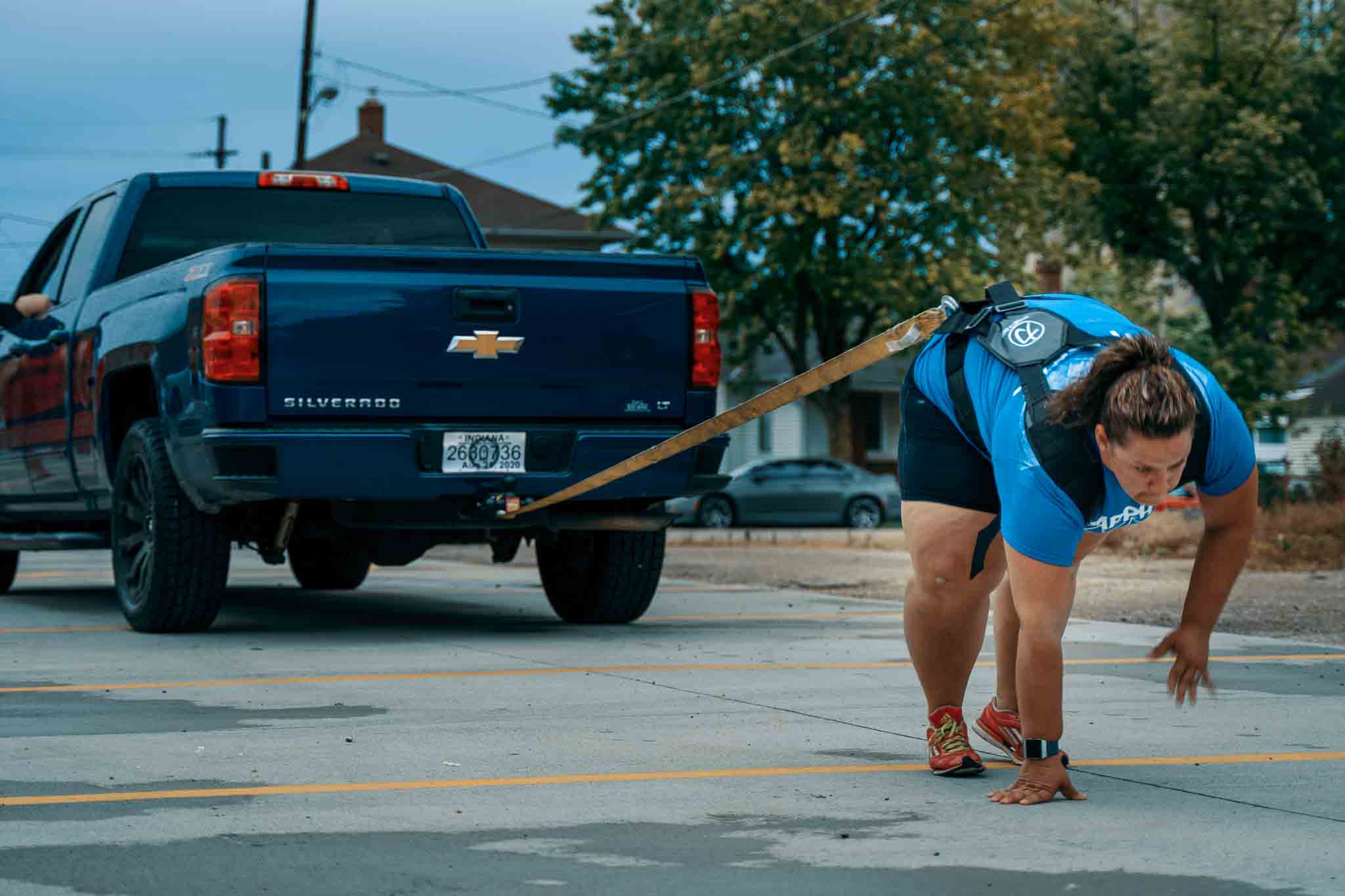 Car pull best sale harness