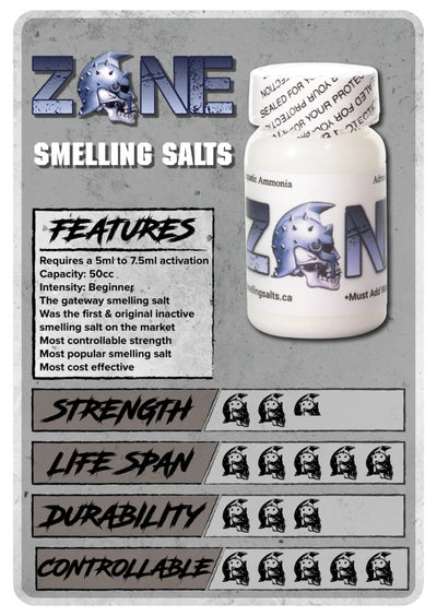 ZONE Smelling Salts - Strength Shop USA