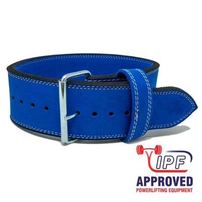 Strength Shop 13mm Single Prong Belt - IPF Approved - Blue - Strength Shop USA