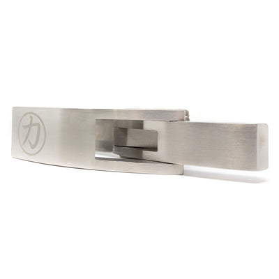 Strength Shop Steel Lever Buckle - Brushed Steel w/lifetime warranty - Strength Shop USA