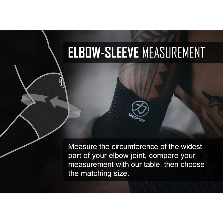 Strength Shop Hercules Elbow Sleeves - Single Ply - Strength Shop USA