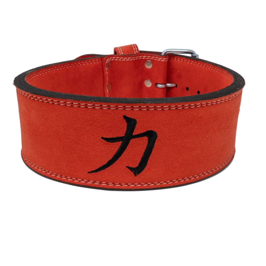 Strength Shop 13mm Single Prong Belt - IPF Approved - Red - Strength Shop USA