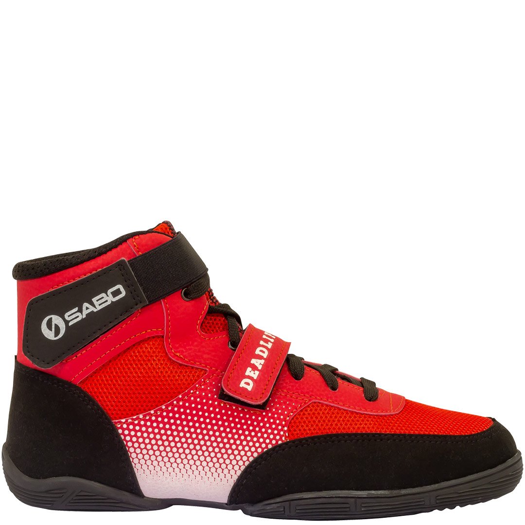 SABO Deadlift Shoes - Red - Strength Shop USA