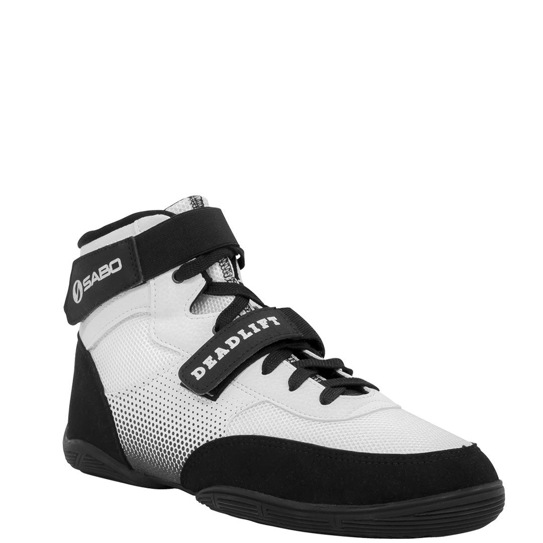 SABO Deadlift Shoes - White - Strength Shop USA