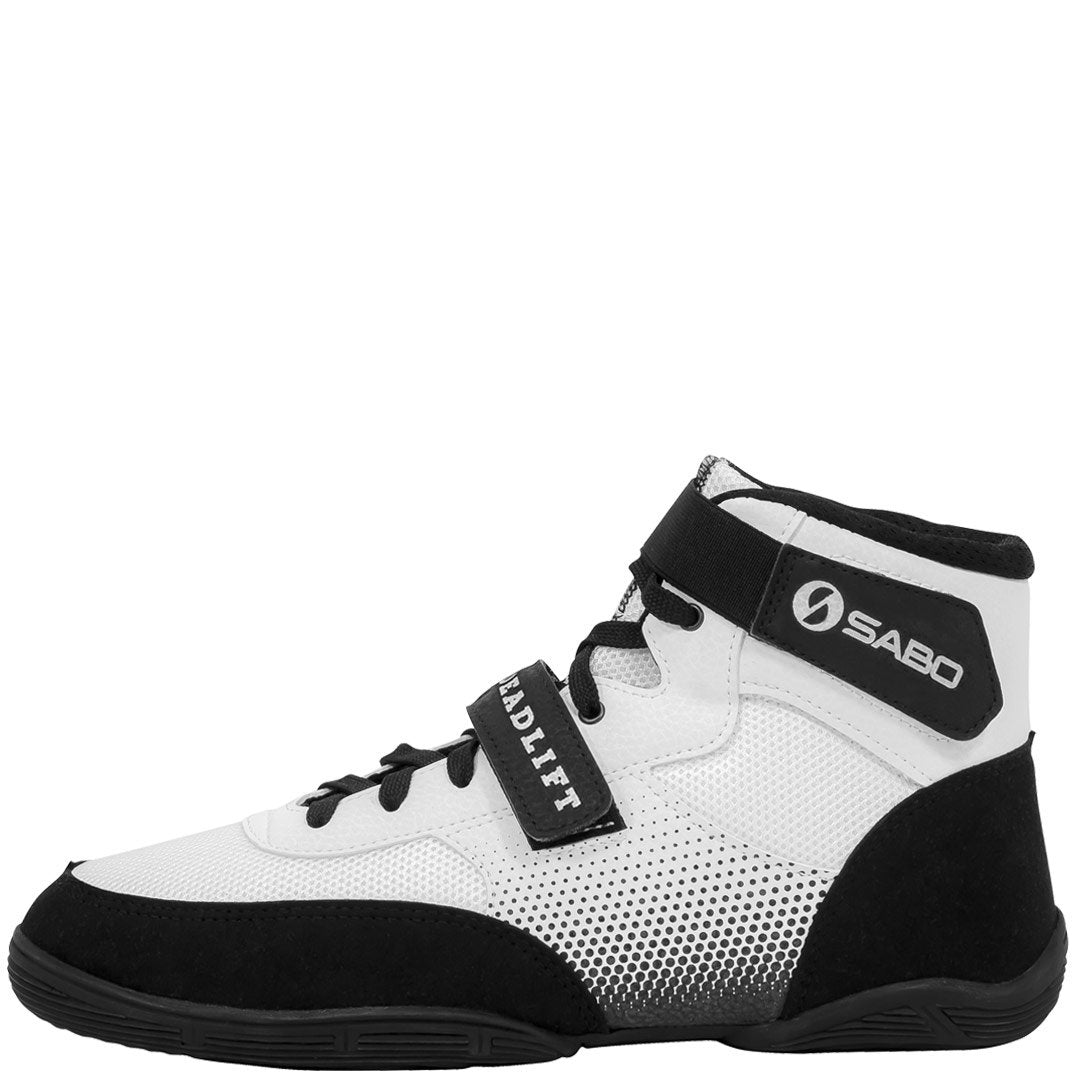 SABO Deadlift Shoes - White - Strength Shop USA