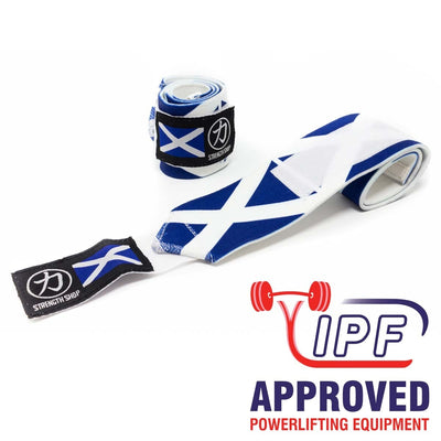 Strength Shop Super Stiff Wrist Wraps - Scotland - IPF Approved - Strength Shop USA