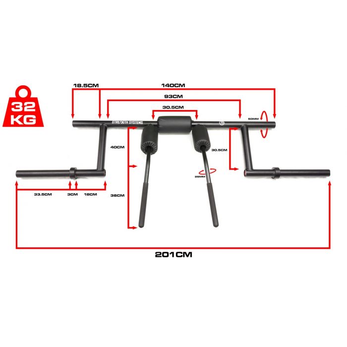 Strength Shop Cambered Spider Bar Strength Shop USA