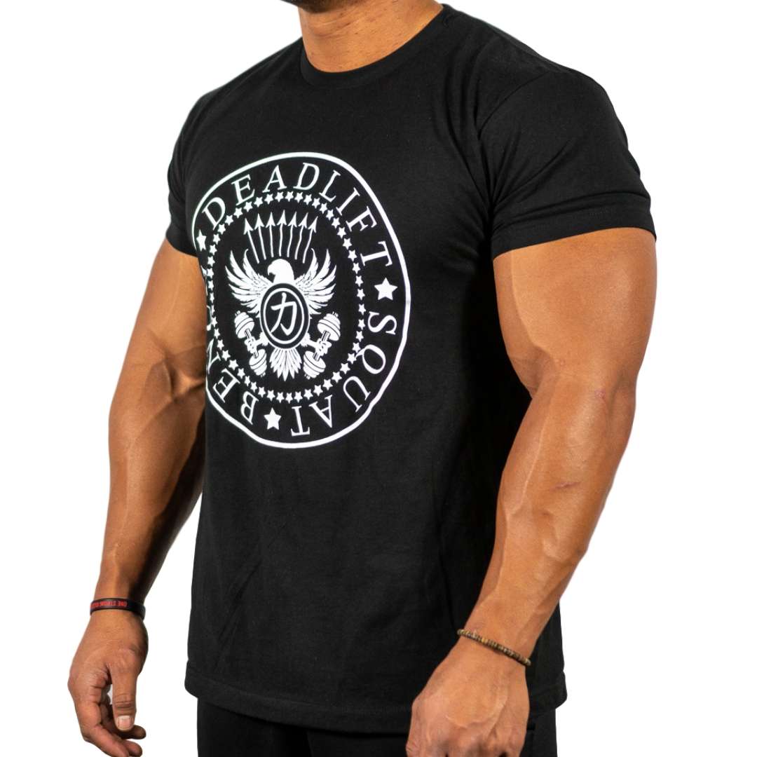 SQUAT Strength Shop DEADLIFT T-Shirt* BENCH – USA